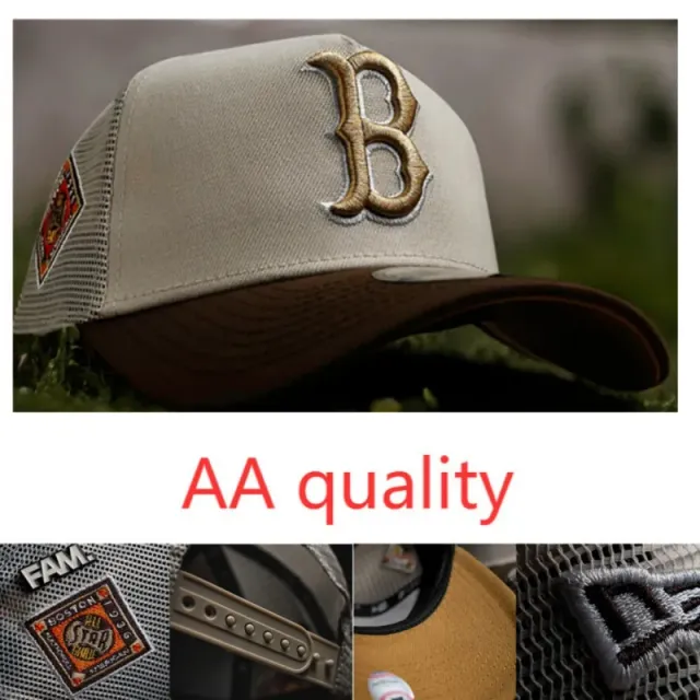 New Era × MLB Trucker Cap Boston Red Sox