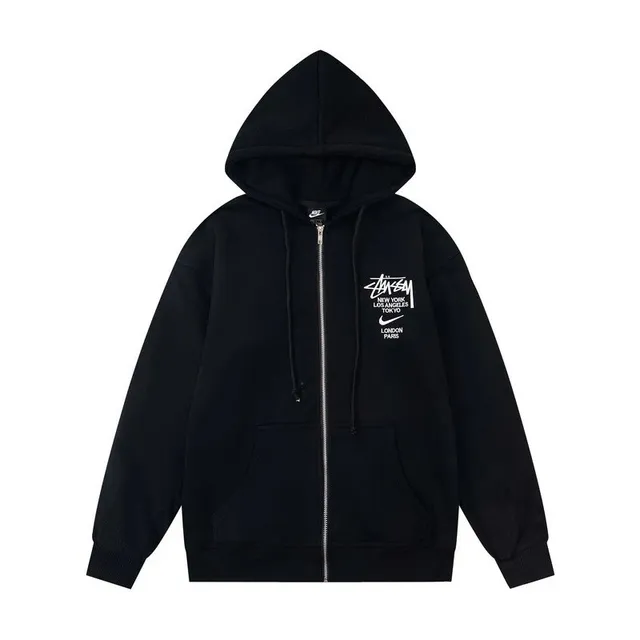 Nike Zip-Up Hoodie Stüssy City Logo