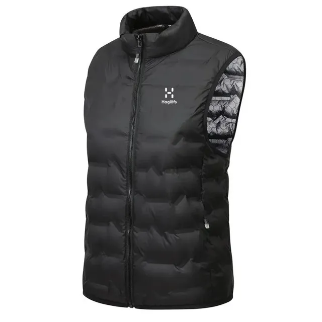 Puffer Vest Mesh Panel