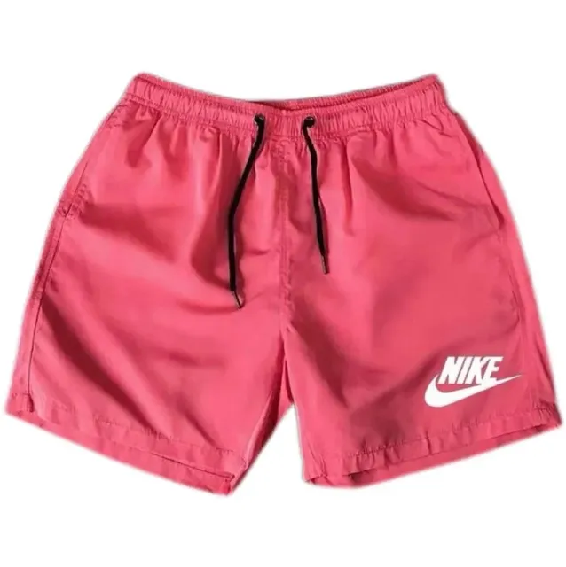 Nike Board Shorts Swoosh Logo Pink