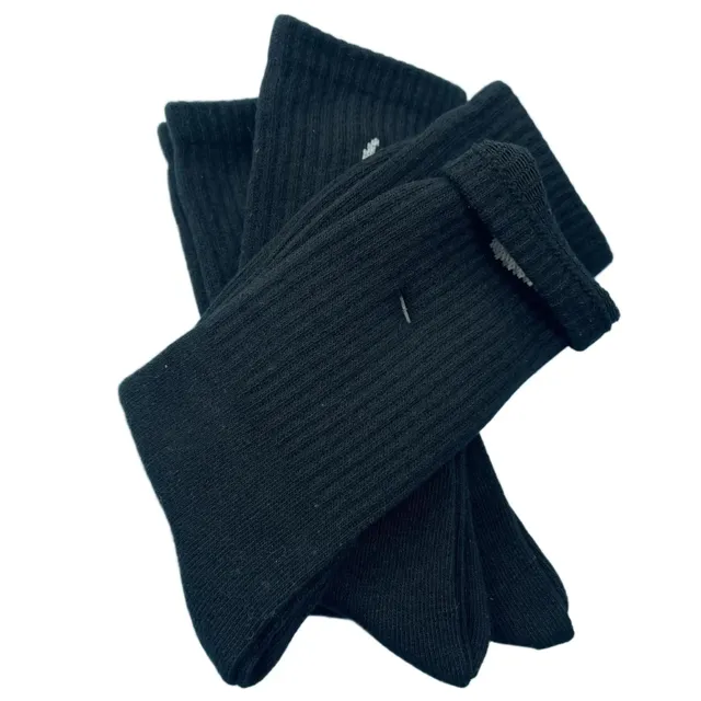 Nike Crew Socks Solid Black
