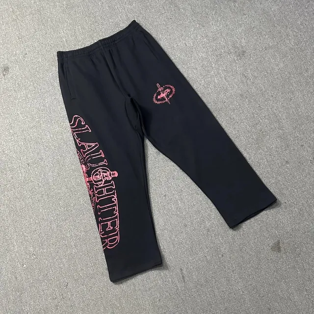 Corteiz × Slaughter Gang Sweatpants Slaughter Print