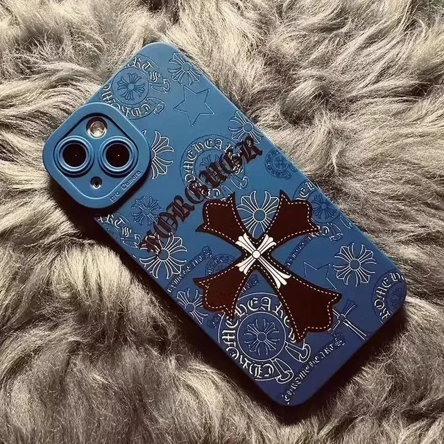 Chrome Hearts Phone Case Cross Logo Print