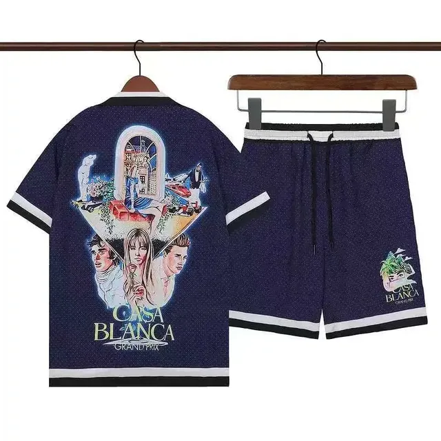 Casablanca Casa Blanca Grand Prix Set Printed Graphic
