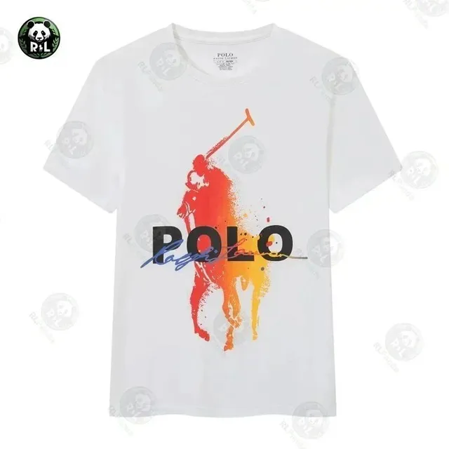 Polo Ralph Lauren Polo Bear Graphic Tee Paint Splatter