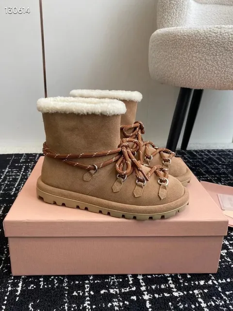 Moncler Shearling-Lined Boot