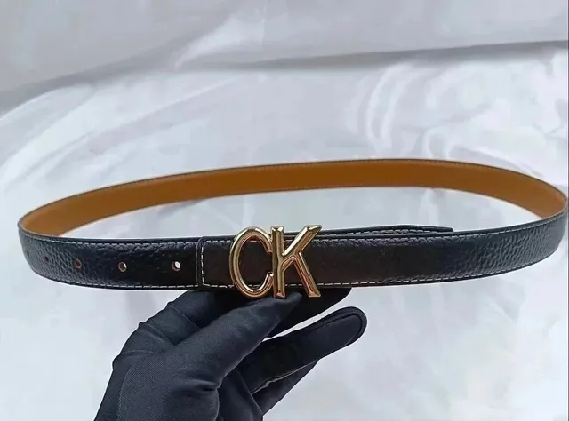 Calvin Klein CK Logo Belt Reversible