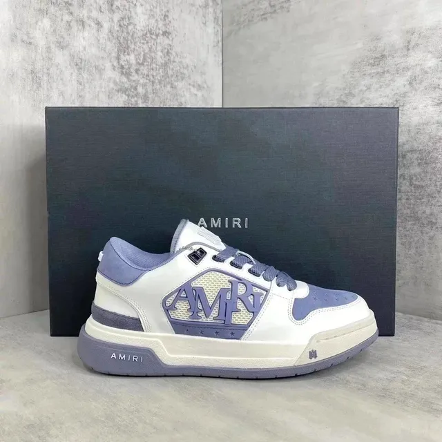 Amiri Signature Low White Purple