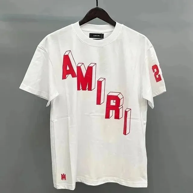 Amiri Graphic Tee 3D Logo Print