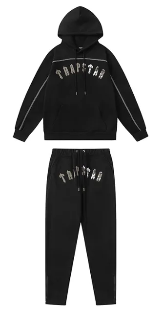 Trapstar Hoodie and Joggers Set Reflective Logo