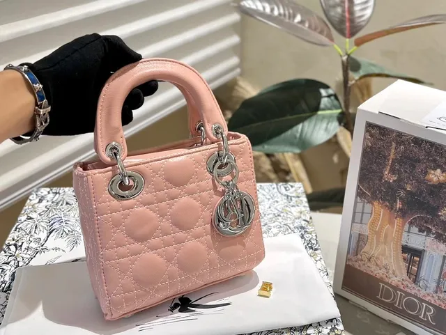 Lady Dior Mini Quilted Lambskin