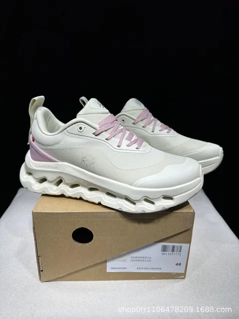 On CloudTilt 2.0 Rice Yellow/Pink