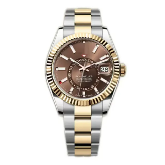 Rolex Sky-Dweller Two-Tone Brown Dial