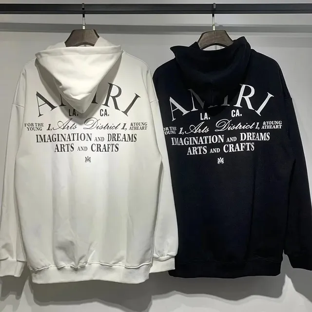 Amiri Hooded Sweatshirt Arts District Print