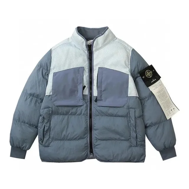 Stone Island Puffer Jacket Mesh Panel
