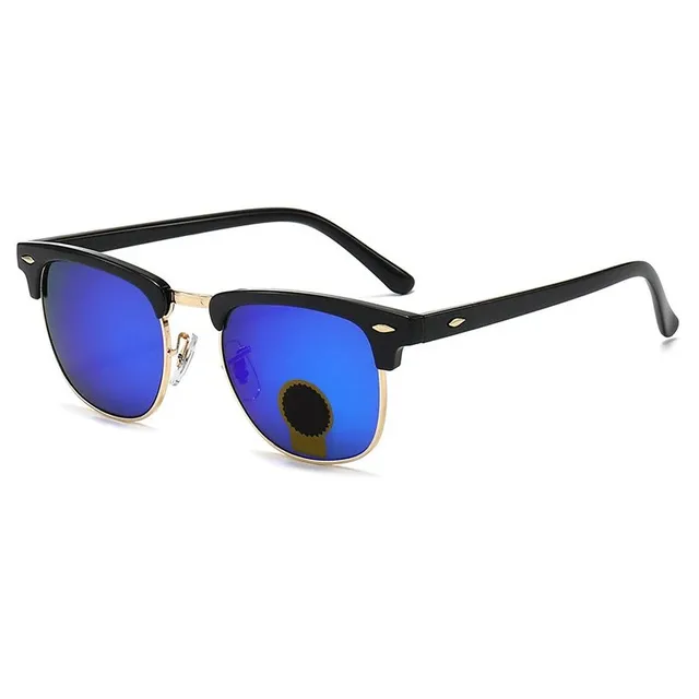 Ray-Ban Clubmaster Blue Mirror Lens