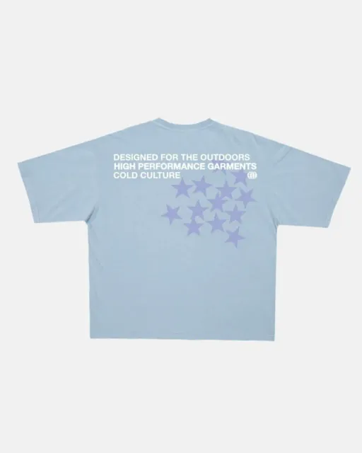 Cold Culture Performance Tee Star Print