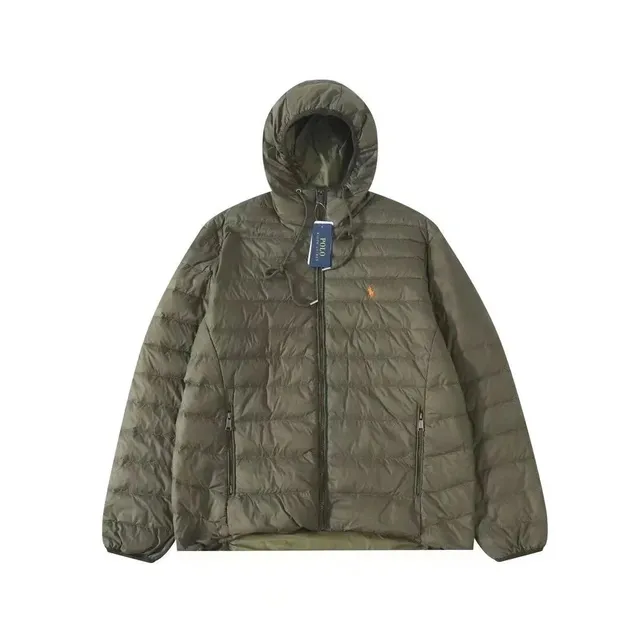 Polo Ralph Lauren Puffer Jacket Olive Quilted