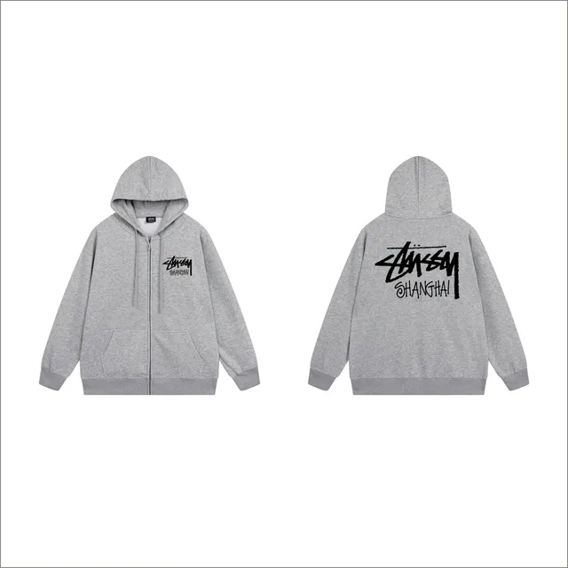 Stüssy Zip-Up Hoodie Shanghai