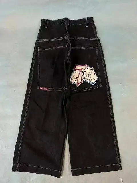 JNCO Dice Patch Jeans Lucky 7 Dice