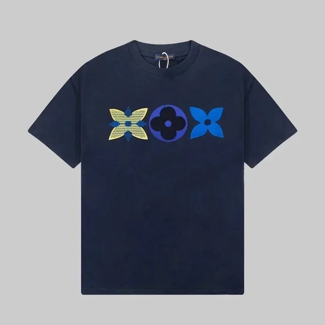 Louis Vuitton T-Shirt Floral Monogram Print