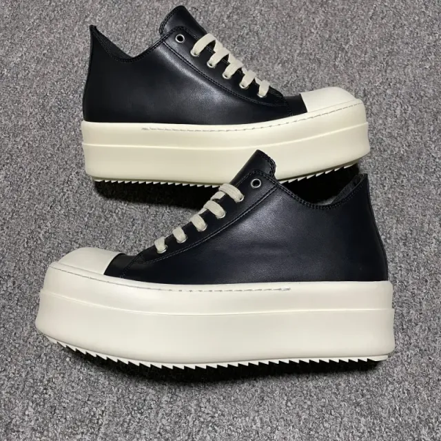 Rick Owens Geobasket Black/White