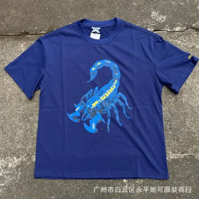 蓝色蝎子短袖