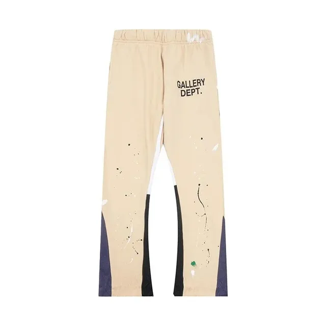 Paint Splatter Joggers Gallery Dept. Logo Print