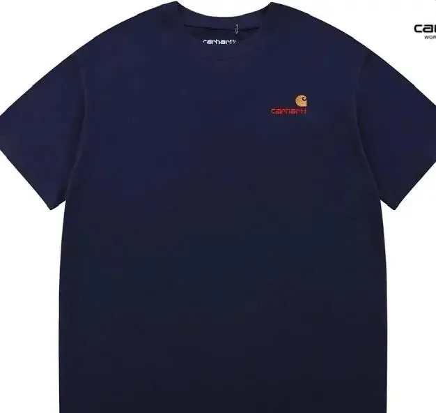Carhartt Short-Sleeve T-Shirt Logo Embroidered
