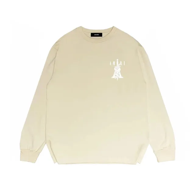 Amiri Long Sleeve Tee Sword Logo