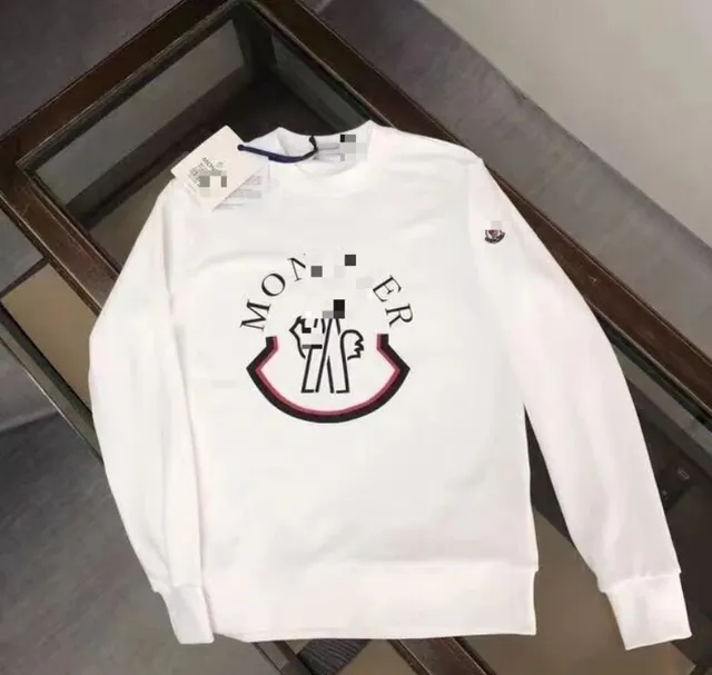 Crewneck Sweatshirt Moncler Logo Print
