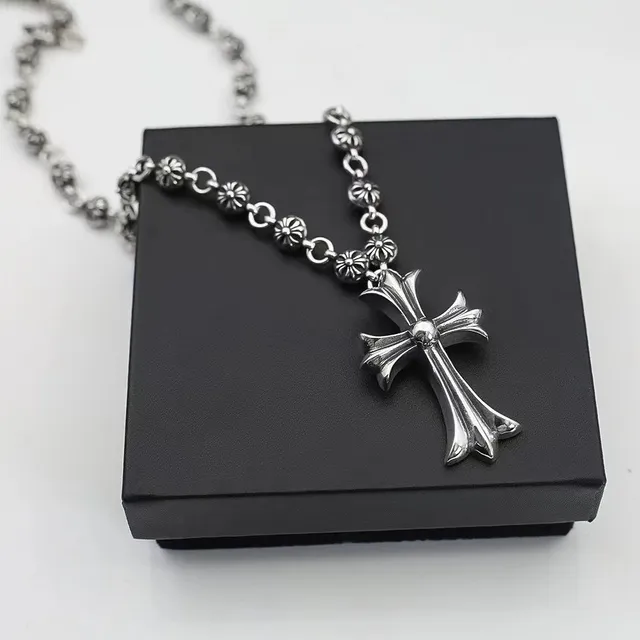 Chrome Hearts Cross Pendant Necklace Classic Cross