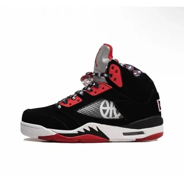 AJ5-黑色校园红