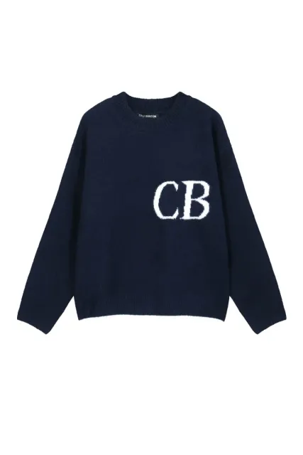 9-25 royal blue crew neck