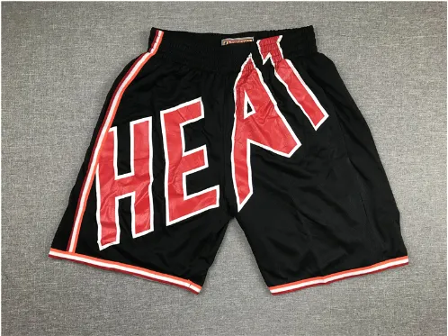 NBA Basketball Shorts Miami Heat Logo