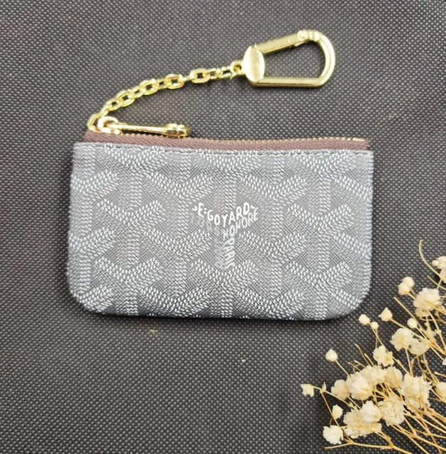 Goyard Zip Pouch Goyardine Canvas