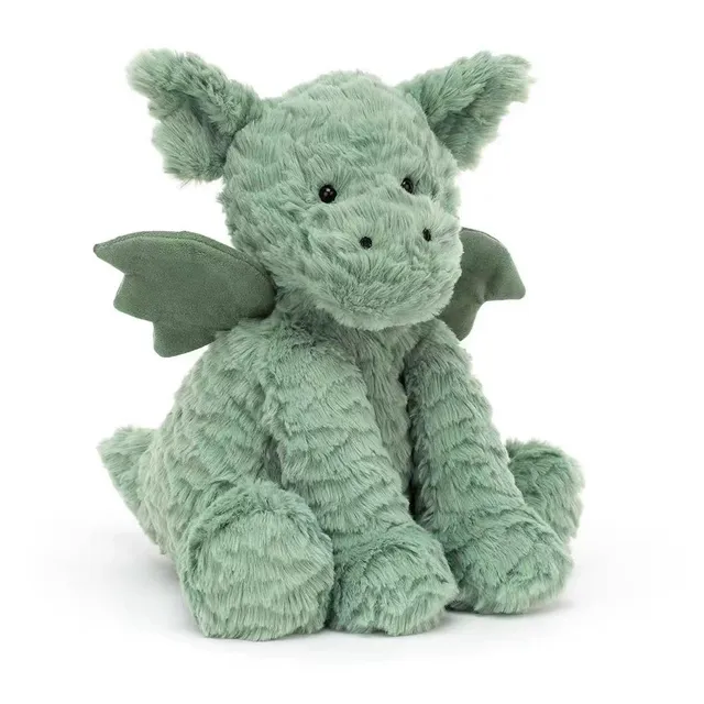 Wave Hair Green Flying Dragon