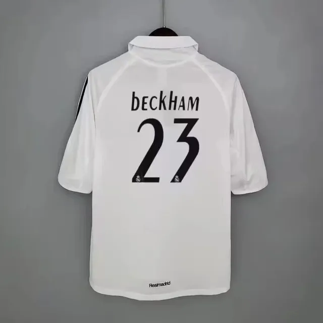 Real Madrid Home Jersey Beckham 23