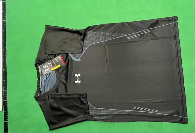 Under Armour Threadborne Short Sleeve Black/Grey