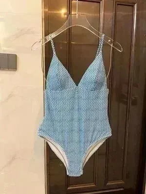 Dior One-Piece Swimsuit Polka Dot