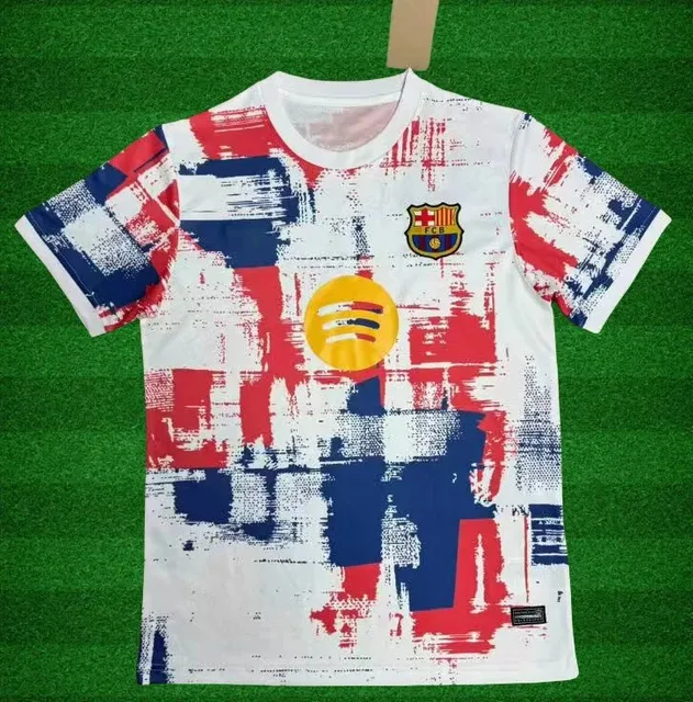 FC Barcelona Third Kit Abstract Brushstroke