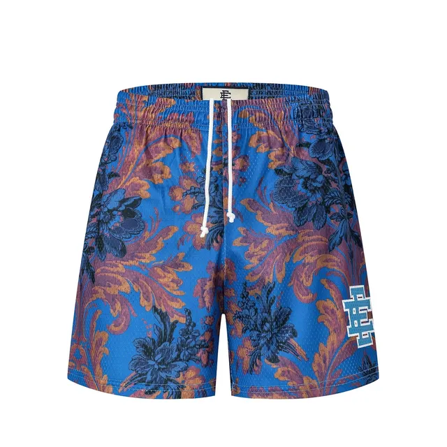 Eric Emanuel Floral Mesh Shorts Baroque Print