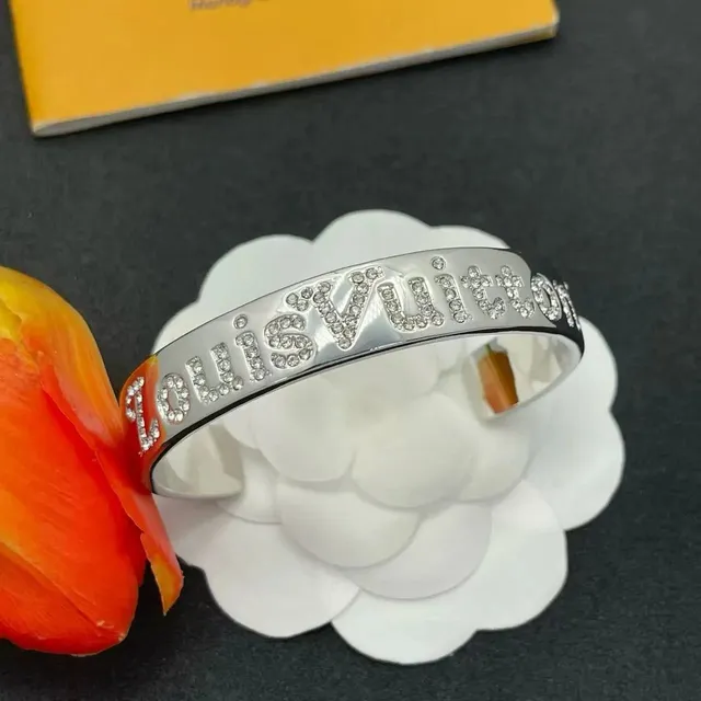 Louis Vuitton Logo Bangle