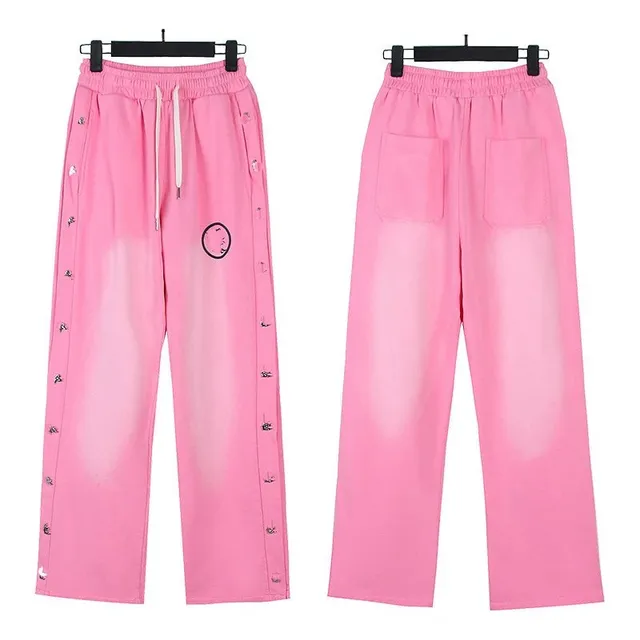Track Pants Embroidered Side Stripe