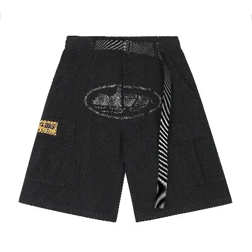 Balenciaga Cargo Shorts Oval Logo