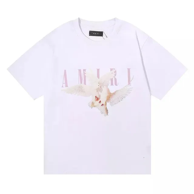 Amiri Graphic T-Shirt Dove Print