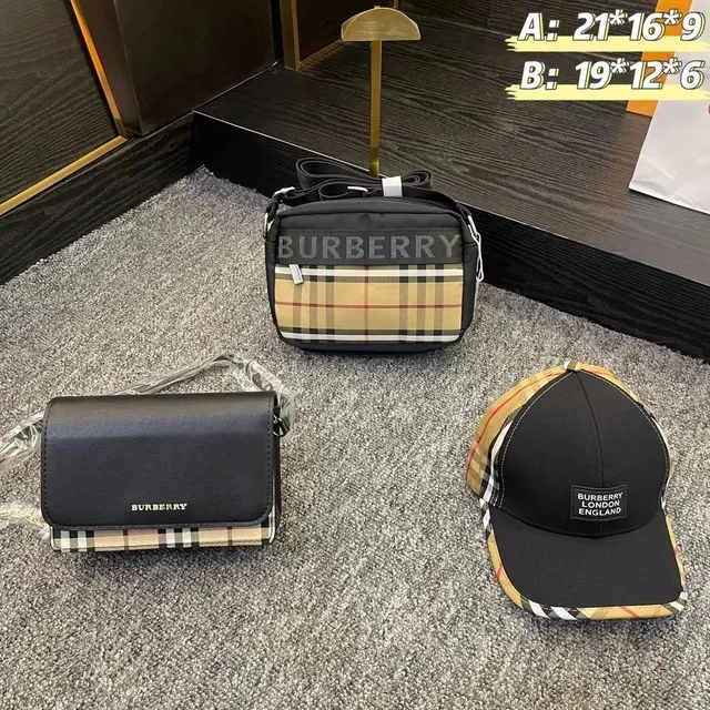 Burberry Crossbody Bag Check Print