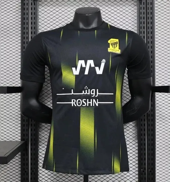 Adidas jerseys 2023-24 Black/Yellow