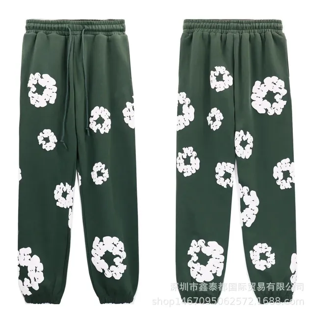 Printed Joggers Floral Print