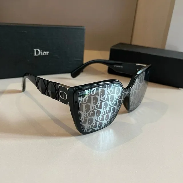 Dior Sunglasses Oblique Logo Print